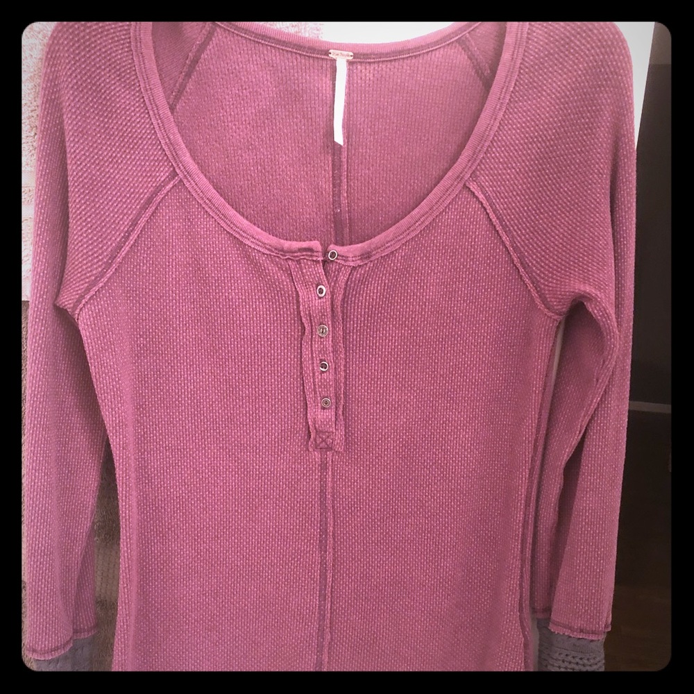 Free people cuffed thermal LAST CHANCE REMOVING